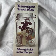 Vintage 1977 Tennessee Travel Map We’ve Got A Lot In Store For You picture
