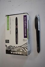 Zebra Fountain Pen Black Ink 12 Pack 0.6 mm Stainless Steel Nib Easier Fountain picture