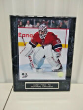 Carey Price Montreal Canadiens 10 1/2 x 13 Black Marble Plaque With 8x10 Photo  picture