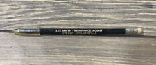 Vintage Lee Smith Insurance Agent Holdenvillr Black Pen with Eraser picture