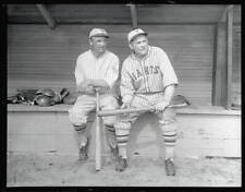 Giants Heinie Groh Sitting with Rogers Hornsby 1920 Old Photo picture