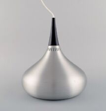 Jo Hammerborg for Fog & Mørup. Orient pendant lamp in brushed aluminum, 1970s picture