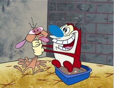 Nickelodeon REN AND STIMPY Animation Art Sericel Cel ALL CHOKED UP picture