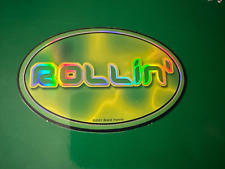 Cool Ovals “2002 Vending Machine Sticker Lot” #24 Of 2 Rollin picture