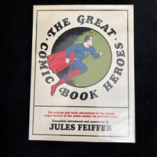 The Great Comic Book Heroes By Jules Feiffer Penguin Press London 1967 EX Cond picture