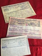 The J Bruce Ismay Infamous telegrams, SET of 3, Very Nice Replicas picture