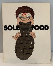 Super Rare Original NIKE 1970's Sole Food Waffle Running Shoe Sticker Never Used picture