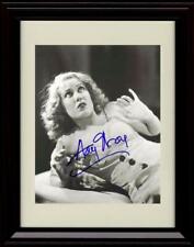 16x20 Framed Fay Wray Autograph Promo Print - Fear picture