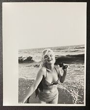 1962 Marilyn Monroe Original Photo George Barris Stamped Santa Monica Beach picture