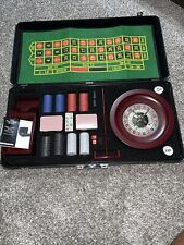 Sharper Image - Las Vegas Casino Action - Roulette, Texas Hold 'Em w/Case picture