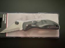 Stainless Steel Serrated Edge Folding Knife picture