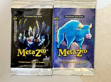 Lot of 2 SEALED MetaZoo CRYPTID NATION 2nd Edition Booster Packs Trading Cards picture