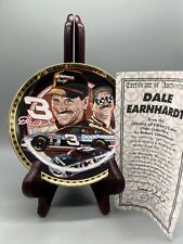 1995 Dale Earnhardt #3 Plate from The Drivers of Victory Lane Collection w/ COA picture