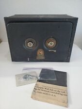 ~Rare~ Antique Murphy Door & Bed Co. Combination Wall Safe 1920's *Working*🔥 picture