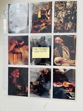 Mary Shelley’s Topps Frankenstein movie  insert cards set  picture