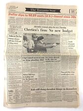 Vintage October 14 1977 Toronto Star Newspaper Sections Dollar Lowest Since K747 picture