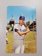 WALLY MOON  Official 1960 DODGERS Postcard  LOS ANGELES COLISEUM  picture