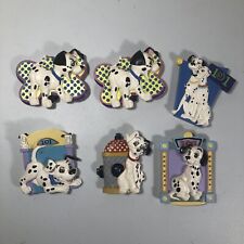 Vintage Lot Of 6 101 Dalmatians Fridge Magnet Disney picture