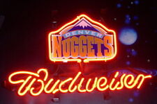 Denver Nuggets Board Neon Sign 19x15 Bar Lamp Beer Light Night Gift Man Cave picture
