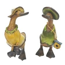 Vintage Collectible Tii Collection Resin Gardener Duck Figure picture