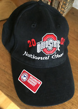 NOS New Old Stock 2002 National Champions OHIO STATE BUCKEYES FOOTBALL Hat Cap picture