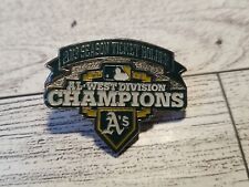 Oakland Athletics A's 2013 Season Ticket Holder Lapel Hat Pin Baseball MLB picture