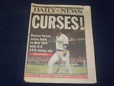 2004 OCT 19 NY DAILY NEWS NEWSPAPER - RED SOX BEAT YANKEES IN ALCS GM 5- NP 4194 picture