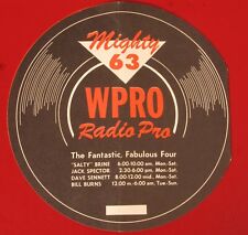1959 PAPER RECORD LP WPRO DIAL 63 MUSIC GUIDE RADIO STATION SALTY BRINE RARE  picture