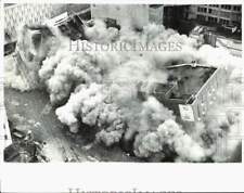 1985 Press Photo Building implosion in downtown Syracuse - syb02202 picture