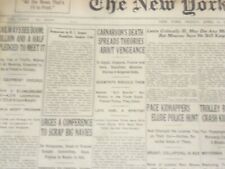 1923 APRIL 6 NEW YORK TIMES - CARNARVON'S DEATH SPREADS THEORIES - NT 8336 picture