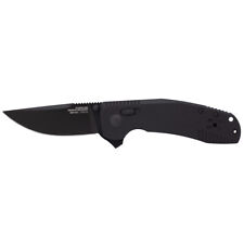 SOG Knives Tac XR Ultra-Grip Black G-10 Cryo D2 Steel 12-38-01-57 Pocket Knife picture