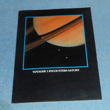 1980 NASA Publication Voyager 1 Spacecraft Encounters Saturn 40 pages picture