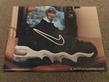 Vintage NIKE ALEX RODRIGUEZ Baseball Shoes Poster Print Ad 1990s YANKEES RARE picture