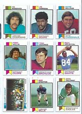 1973 TOPPS FOOTBALL 9 CARD LOT picture