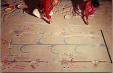 Navajo Shamans Sand Painting Sacred Holy People Healing Ceremony Petley Postcard picture