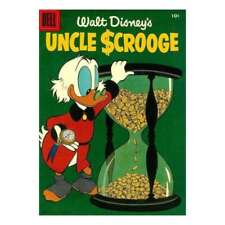 Uncle Scrooge (1953 series) #12 in Fine minus condition. Dell comics [n