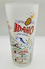 Idaho Souvenir Frosted Glass Landmarks Catstudio 2004 picture