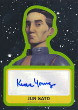 Topps Star Wars Journey Last Jedi Keone Young as Jun Sato Autograph  picture