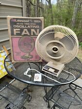 BRAND NEW OLD  STOCK IN BOX Lakewood 1500A Vintage Fan oscillating 1600A Box picture