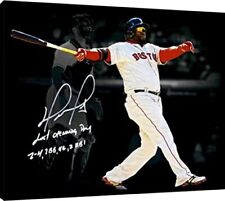 David Ortiz Canvas Wall Art - Last Opening Day Swing picture