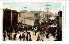 Postcard Valencia Hotel Destroyed Earthquake San Francisco CA 1906         K-024 picture
