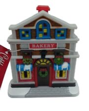 Cobblestone Corners Bakery Christmas village upc 639277624031 picture