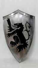 Medieval dragon armor shield quality steel 30 inch approx picture