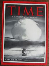 Cover Only - April 12, 1954 Time Magazine H-BOMB OVER THE PACIFIC - cover only picture