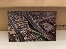 Vtg Postcard Chrome Los Angeles CA Freeway System Unused picture