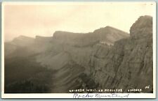 RPPC Chinese Wall Bob Marshall Wilderness Area Montana MT UNP Postcard J14 picture