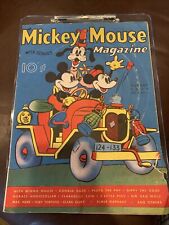 VINTAGE MICKEY MOUSE MAGAZINE August 1937 V2#11 Walt Disney picture