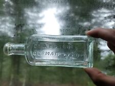 Old Dr. A. Boschee's German Syrup Bottle - Antique Flavoring Bottle picture