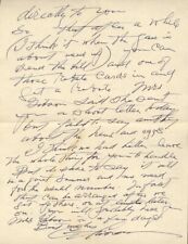 CHARLES DANA GIBSON - AUTOGRAPH LETTER SIGNED 03/08/1944 picture