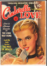 Cinderella Love 5 VG+ 4.5 Beautiful Painted Cover. Rare (1951) picture
